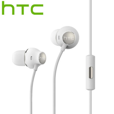 Official HTC 10 Hi-Res Earphones - White
