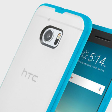 Incipio Octane HTC 10 Case - Frost / Neon Blue