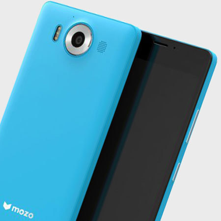 Mozo Microsoft Lumia 950 Batterieabdeckung in Blau