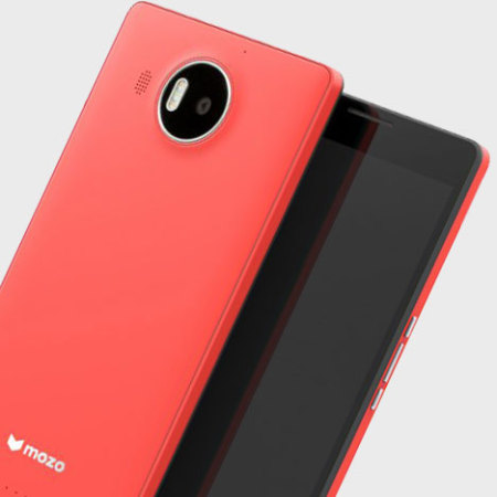 Mozo Microsoft Lumia 950 XL Wireless Charging Back Cover - Coral