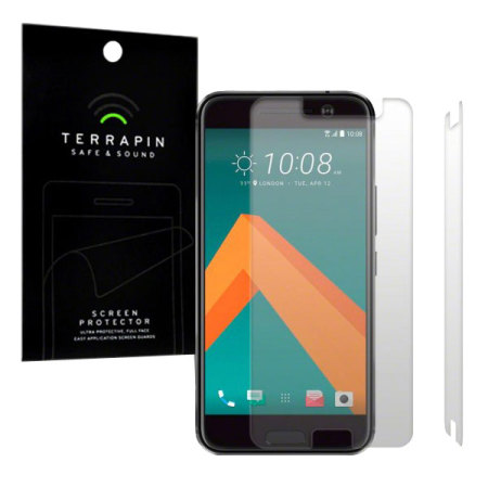 Terrapin HTC 10 Screen Protector 2-in-1 Pack