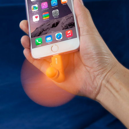 Olixar Pocketbreeze Mini Smartphone Selfie Fan - Orange