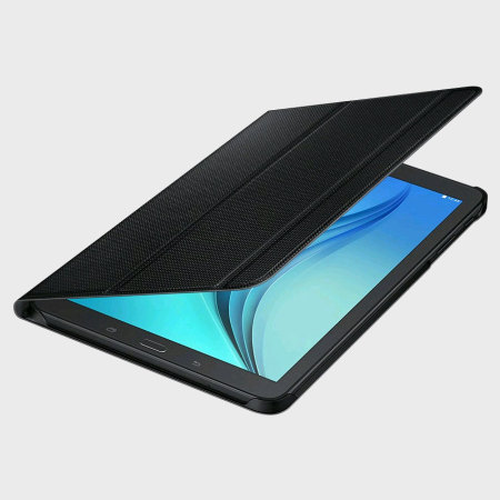 Official Samsung Galaxy Tab E 9.6 Book Cover Case - Black