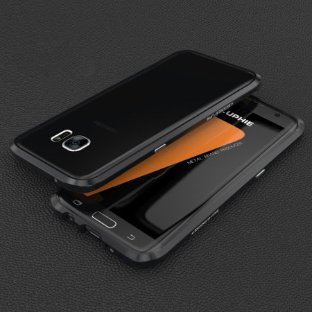 Luphie Blade Sword Samsung Galaxy S7 Edge Aluminium Bumper Case - Zwart