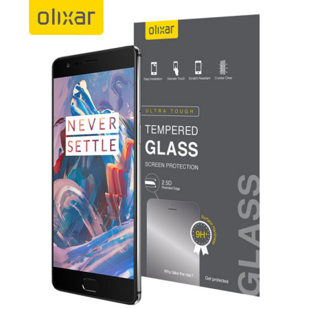 Olixar OnePlus 3T / 3 Tempered Glass Screen Protector