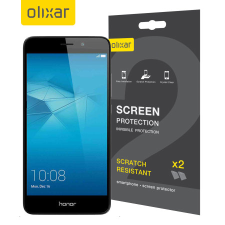Olixar Huawei Honor 5C Displayschutz 2-in-1 Pack