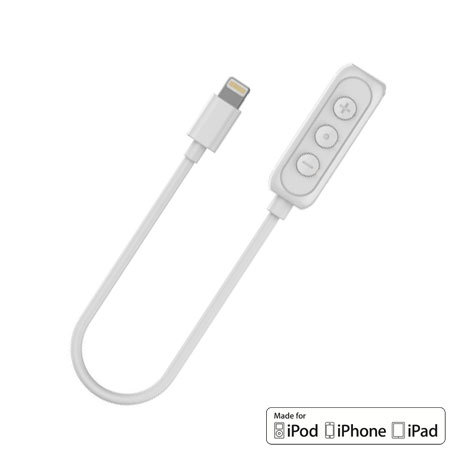 iPhone 7 MFI Lightning to 3.5mm Audio Adapter & Mic / Controls
