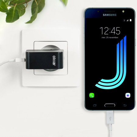 Olixar High Power 2.4A Samsung Galaxy J5 2016 Väggladdare - EU-Plug