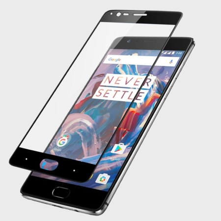 Protection d'écran OnePlus 3 Olixar Full Cover en verre trempé