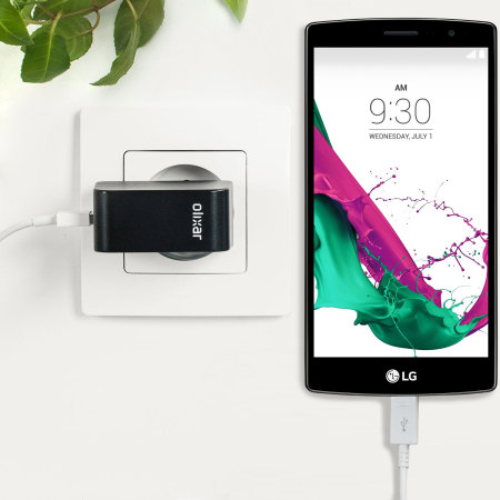 Chargeur secteur haute puissance LG G4 Olixar 2.4A – Prise EU