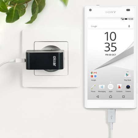 Olixar High Power 2.4A Sony Xperia Z5 Compact Charger - EU Mains
