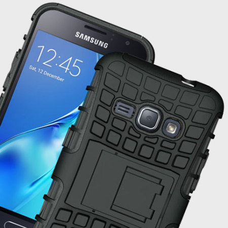 Funda Samsung Galaxy J1 2016 Olixar ArmourDillo - Negra