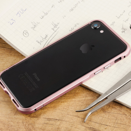 Luphie Blade Sword iPhone 7 Aluminium Bumper Case - Rose Gold