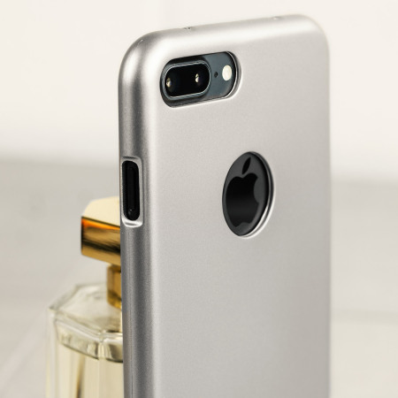 Mercury iJelly iPhone 7 Plus Gel Case - Silver
