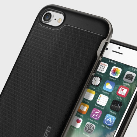 Spigen Neo Hybrid iPhone 7 Deksel - Gunmetal grå