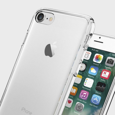 Spigen Ultra Hybrid Case voor iPhone 7 - Transparant
