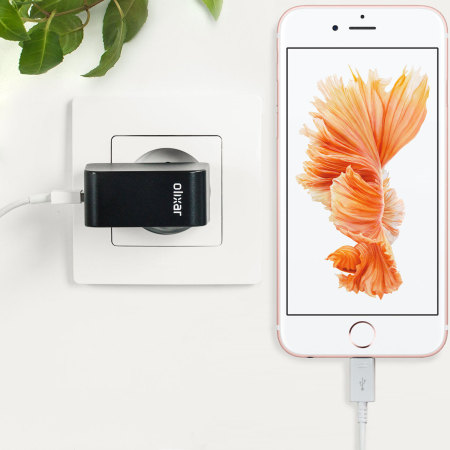 Olixar High Power 2.4A iPhone 6S Plus Wall Charger - EU Mains