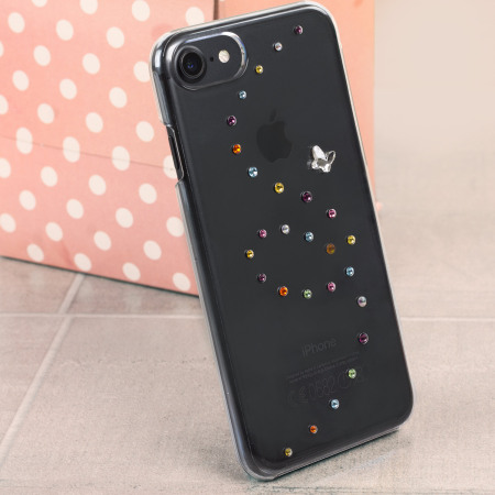 Bling My Thing Papillon iPhone 7 Skal - Cotton Candy