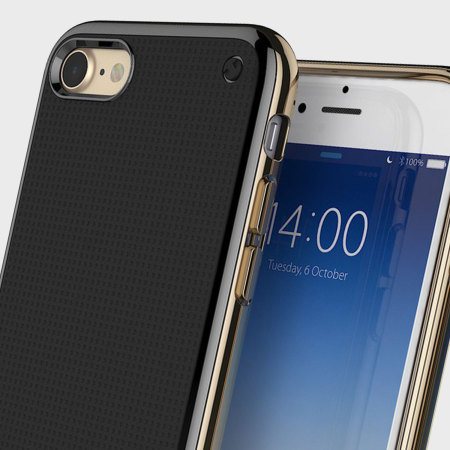 Patchworks Flexguard iPhone 7 Case - Champagne Gold