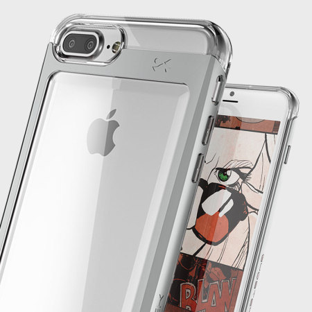 Ghostek Cloak iPhone 7 Plus Tough Case - Transparant / Zilver