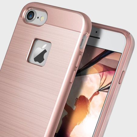 Obliq Slim Meta iPhone 7 Case - Rose Gold