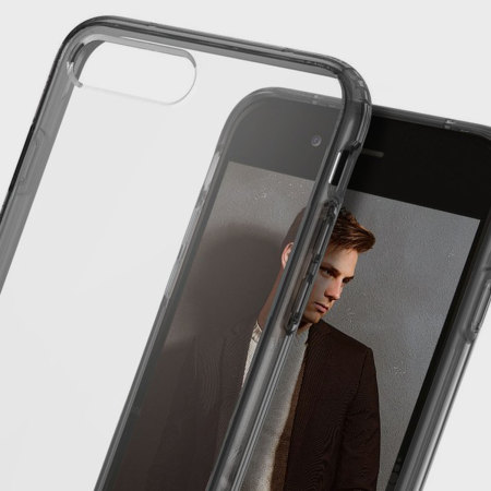 Coque iPhone 7 Plus Obliq Naked Shield – Noire fumée