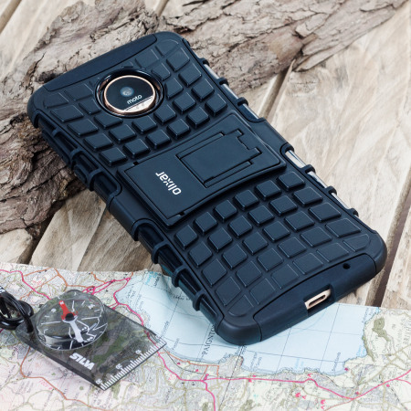 Olixar ArmourDillo Motorola Moto Z Protective Case - Black