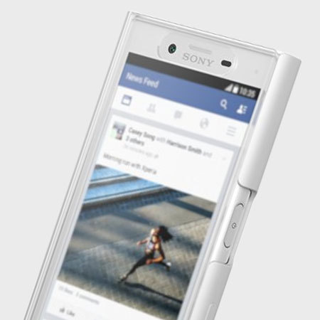 Leeg de prullenbak Ventileren Offer Official Sony Xperia X Compact Style Cover Touch Case - White