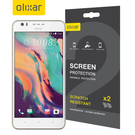 Olixar HTC Desire 10 Lifestyle Screen Protector 2-in-1 Pack