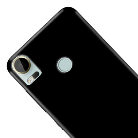 FlexiShield HTC Desire 10 Pro Gel Hülle in Solid Schwarz