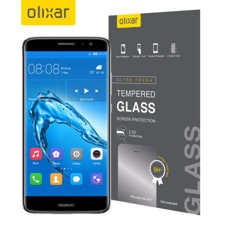 Olixar Huawei Nova Plus Tempered Glas Displayschutz