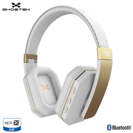 Ghostek SoDrop 2 Premium Bluetooth Noise Reduction Headphones - White