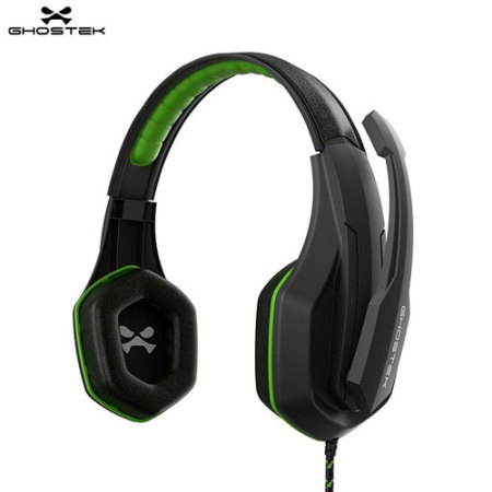 Ghostek Hero Series PC Gaming Headset - Black / Green
