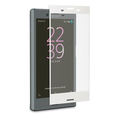 Roxfit Sony Xperia X Compact Tempered Glass Screen Protector - White