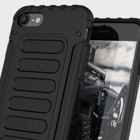 Araree Wrangler Fit iPhone 7 Rugged Hülle in Schwarz