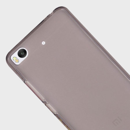 Olixar FlexiShield Xiaomi Mi 5s Gel Case - Smoke Black