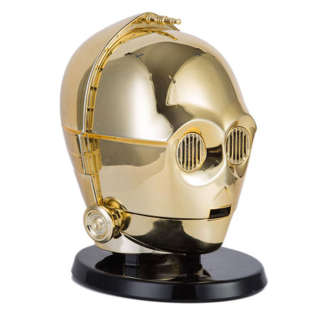 Original Star Wars C-3PO Kopf Bluetooth Lautsprecher