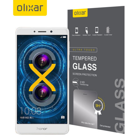 Olixar Huawei Honor 6X Tempered Glass Skärmskydd