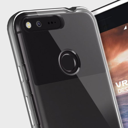 VRS Design Crystal Bumper Google Pixel XL Case - Dark Silver