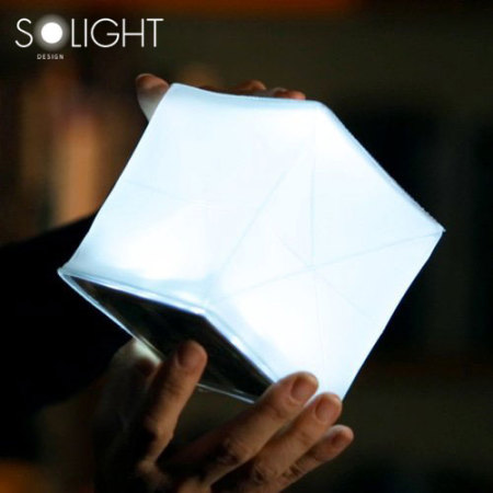 Solight Solar Helix Rechargeable Solar Powered Portable Lantern