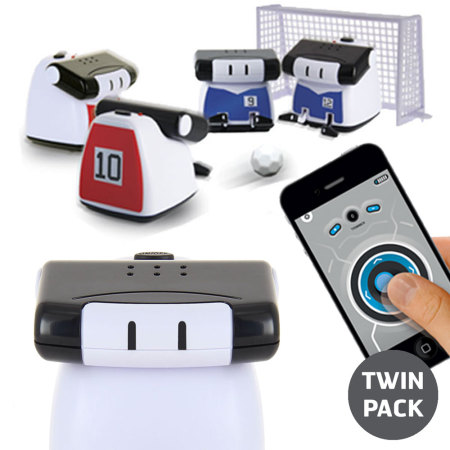BeeWi Athlete Bluetooth App Controlled Mini Robot - Twin Pack