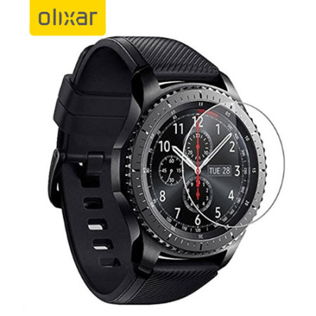 Olixar Samsung Gear S3 Smartwatch Tempered Glass Screen Protector