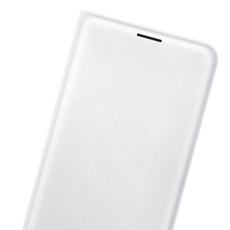 Official Samsung Galaxy J7 2016 Flip Wallet Cover - White