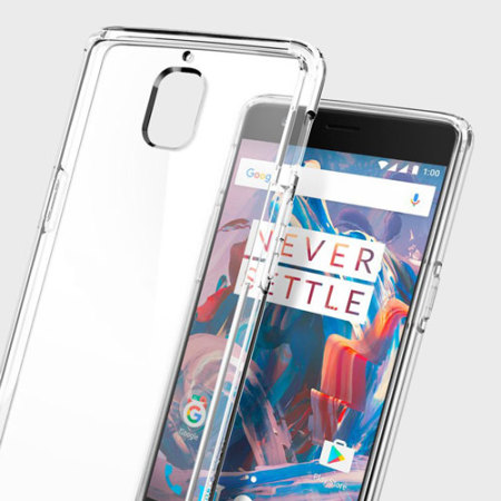 Spigen Ultra Hybrid OnePlus 3T / 3 Bumper Case - Crystal Clear