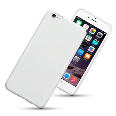 iPhone 6 Plus / 6S Plus Gel Case - Solid White