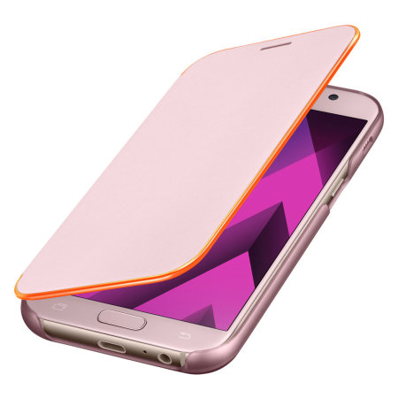 Interessant Wiens Almachtig Official Samsung Galaxy A5 2017 Neon Flip Cover Case - Pink
