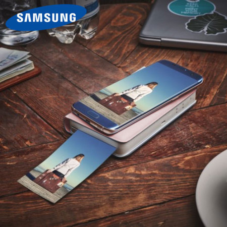 Official Samsung Image Stamp Portable Smartphone Printer - Pink