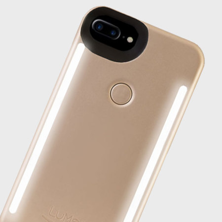 Lumee dos oro iPhone 7 Plus y 6 Plus-Smartphone Case 