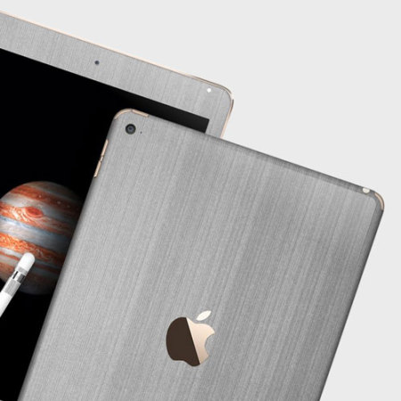 Easyskinz iPad Pro 9.7 inch Premium Brushed Steel Skin - Black