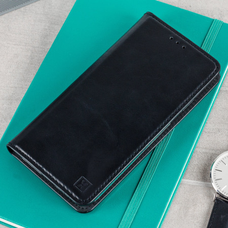 Housse Samsung Galaxy A5 2017 Olixar Portefeuille en cuir – Noire